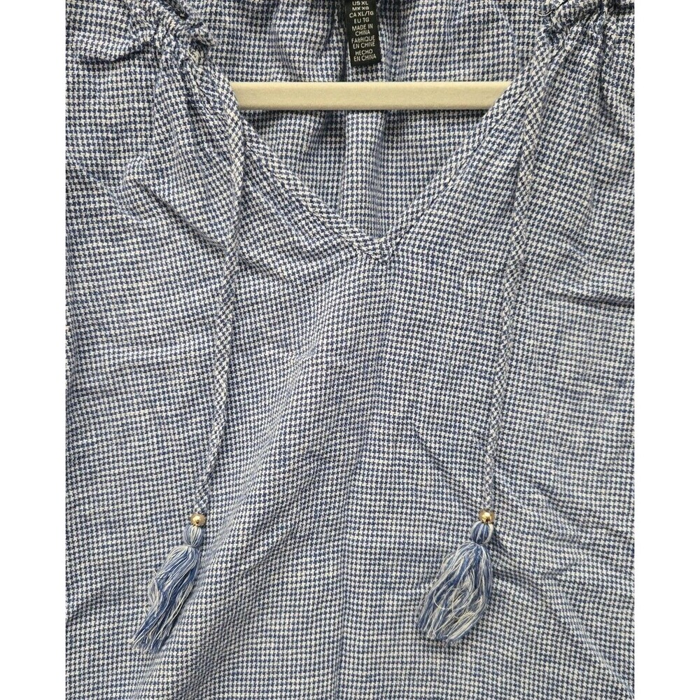 Ellen Tracy Sleeveless Top Blouse Womens XL Plus Size Casual Designer Shirt - Picture 4 of 8